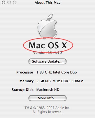 Mac os