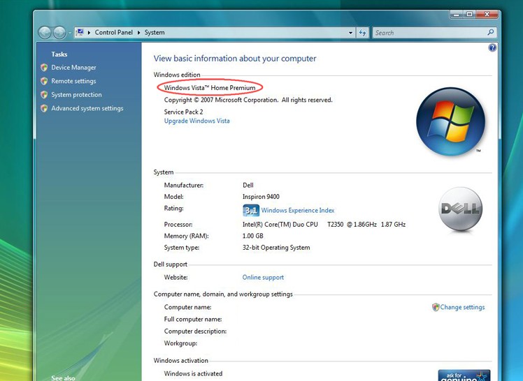 Windows Vista OS